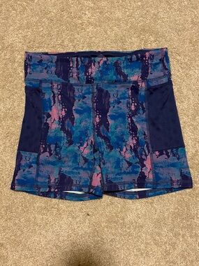 Rabbit Purple & Blue Running Shorts – Women’s Small
